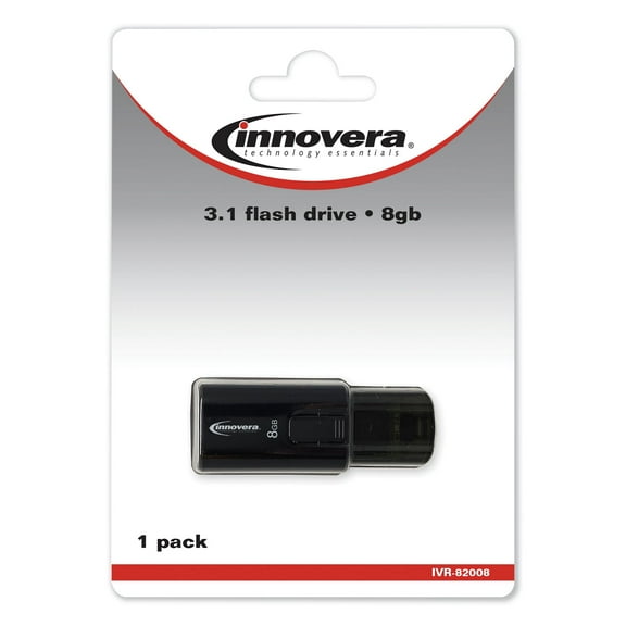 Innovera 82008 8 GB USB 3.0 Flash Drive