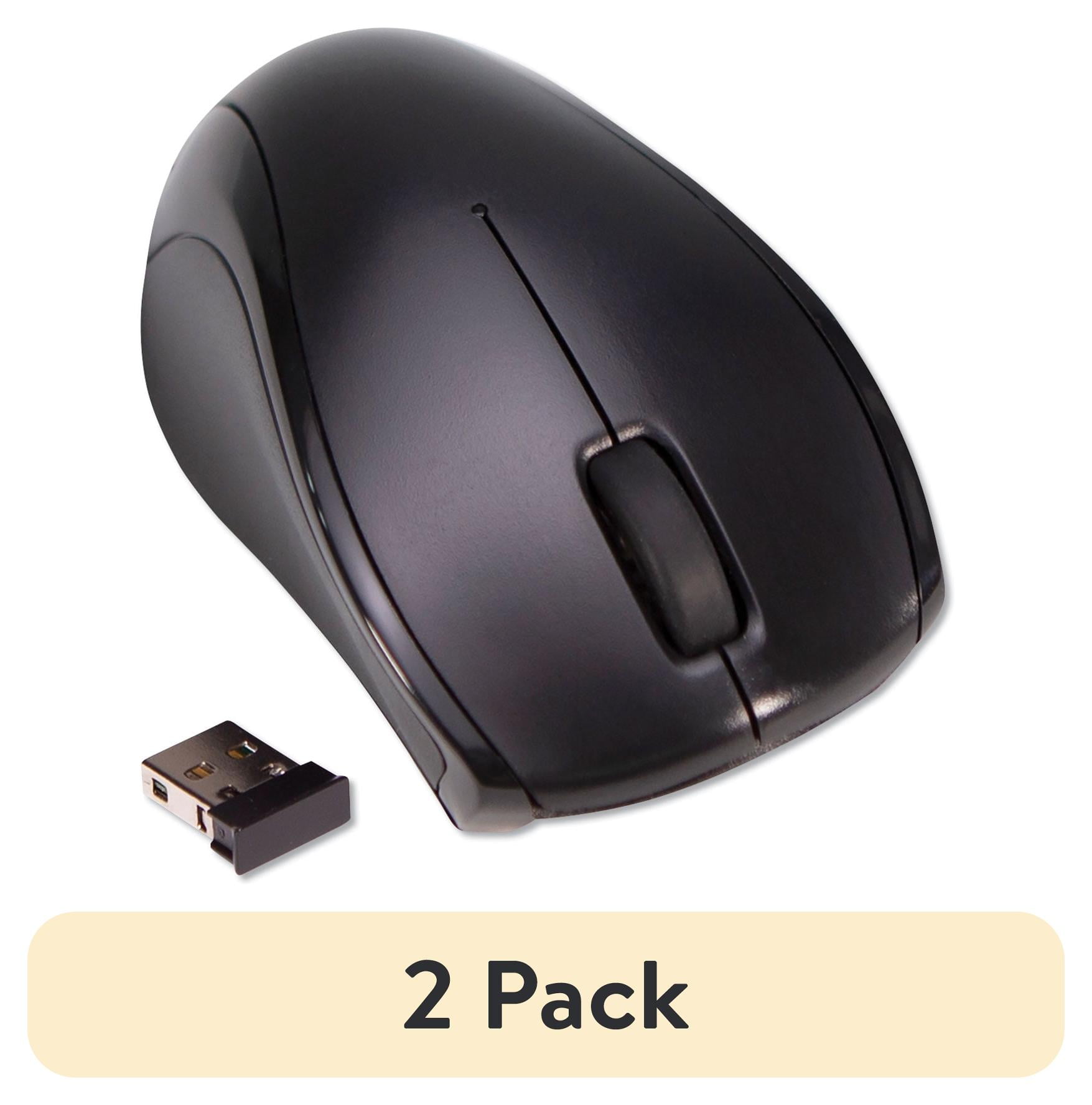 Compact Mouse, 2.4 GHz Frequency/26 ft Wireless Range, Left/Right Hand Use, Black Compact Mouse, 2.4 GHz Frequency/26 ft Wireless Range, Left/Right Hand Use, Black