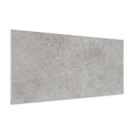 Innovera Decor by Palram Light Urban Cement PVC Tongue & Groove Wall Panels, 8 Pieces