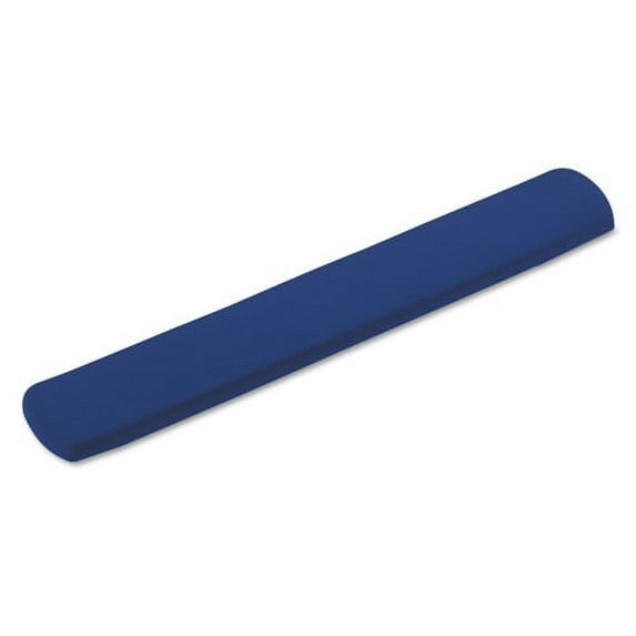 Innovera Fabric-Covered Gel Keyboard Wrist Rest, 19 x 2.87, Blue, Each