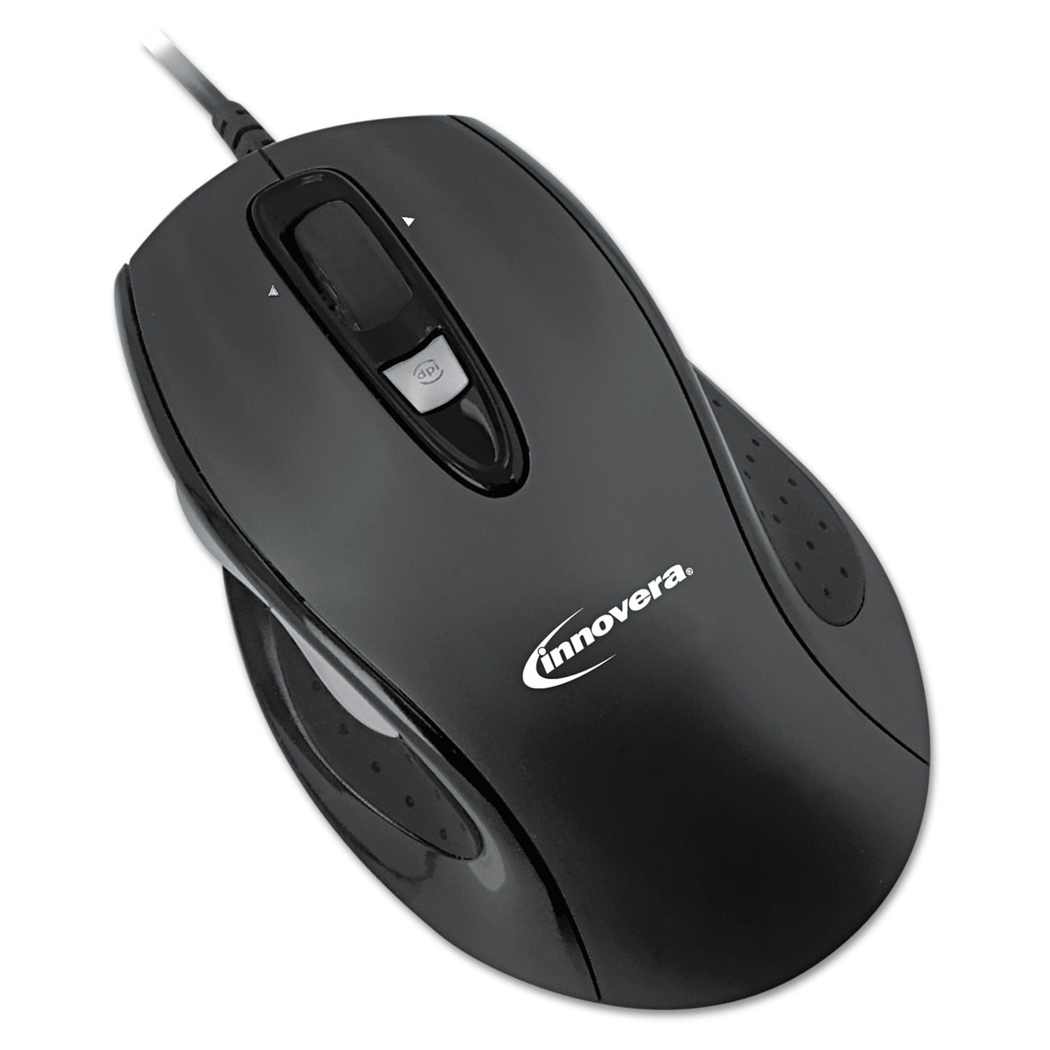 Basics 2.4 Ghz Wireless Optical Computer Mouse with USB Nano  Receiver, Black