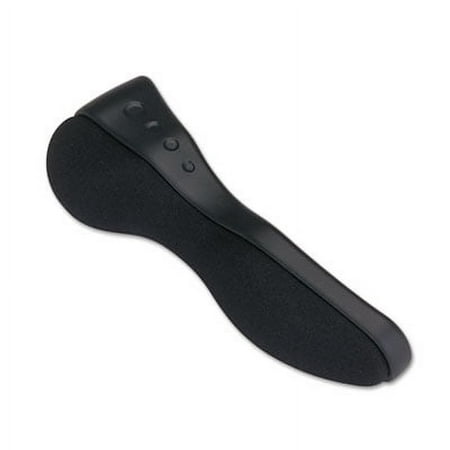 Innovera Telephone Shoulder Rest, Gel Padded, Black