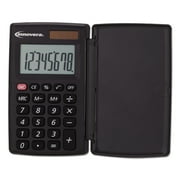 Innovera IVR15921 8-Digit LCD Pocket Calculator with Hard Shell Flip Cover