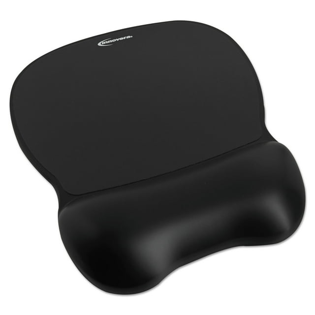 Innovera IVR51450 9.62 in. x 8.25 in. Gel Mouse Pad with Wrist Rest