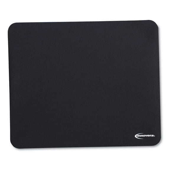 Innovera Latex-free Mouse Pad, Black