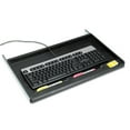 thumbnail image 1 of 21.38 in. x 12.88 in. Standard Underdesk Keyboard Drawer - Black, 1 of 3