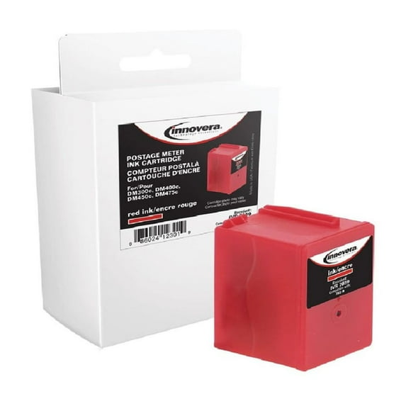 Innovera IVR7659 8000 Page-Yield Compatible Postage Meter Ink Replacement for 765-9 - Red