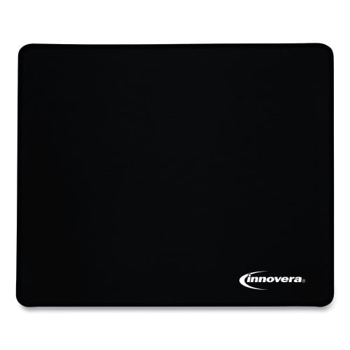 Large Mouse Pad, 9.87 x 11.87, Black Large Mouse Pad, 9.87 x 11.87, Black