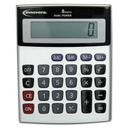 Innovera Portable Minidesk Calculator, 8-Digit LCD