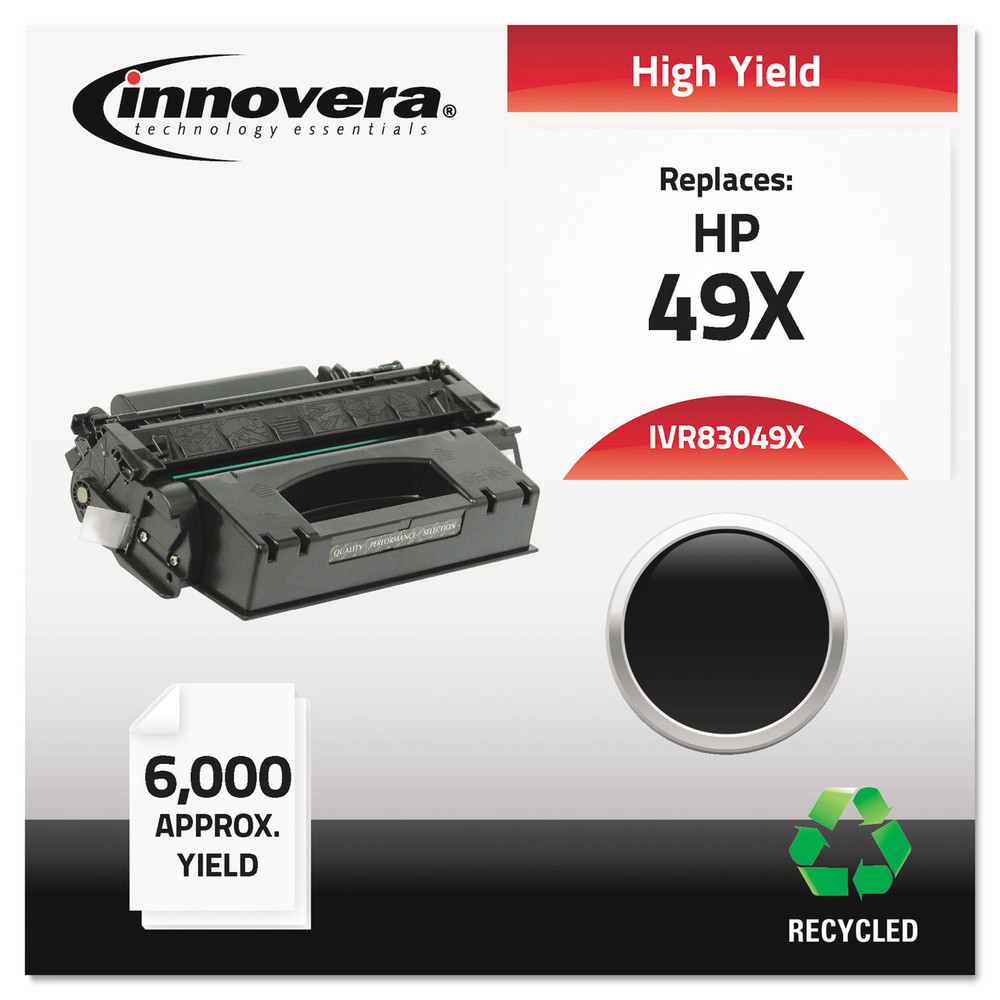 Innovera Remanufactured Q5949X (49X) High-Yield Toner Black 83049X - image 1 of 2