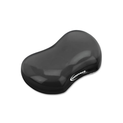Innovera Softskin Gel Mouse Wrist Rest, 4.8 x 3, Black, Each