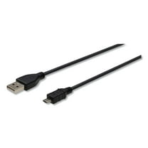 Innovera Usb To Micro Usb Cable, 10 Ft, Black