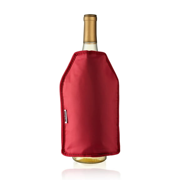 Innovine Portable Cooler Wine Sleeve for Picnic, Camping, Beach, Raspberry