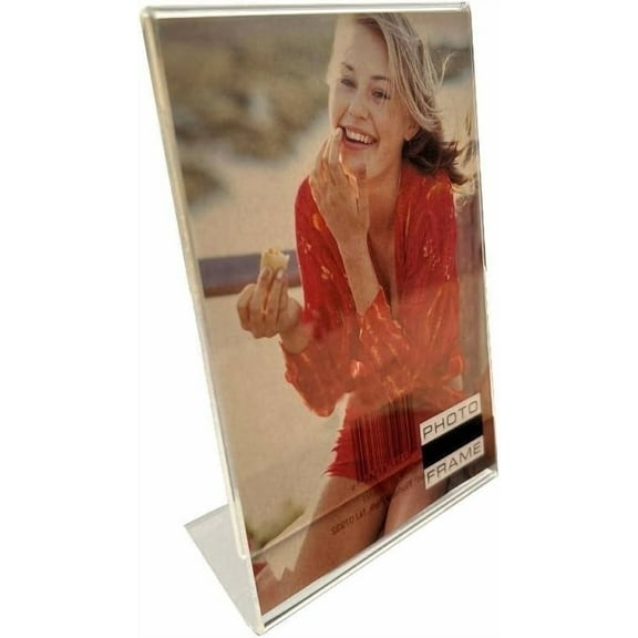 Innovision Bent Acrylic Frame 2.5 x3.5 Vertical