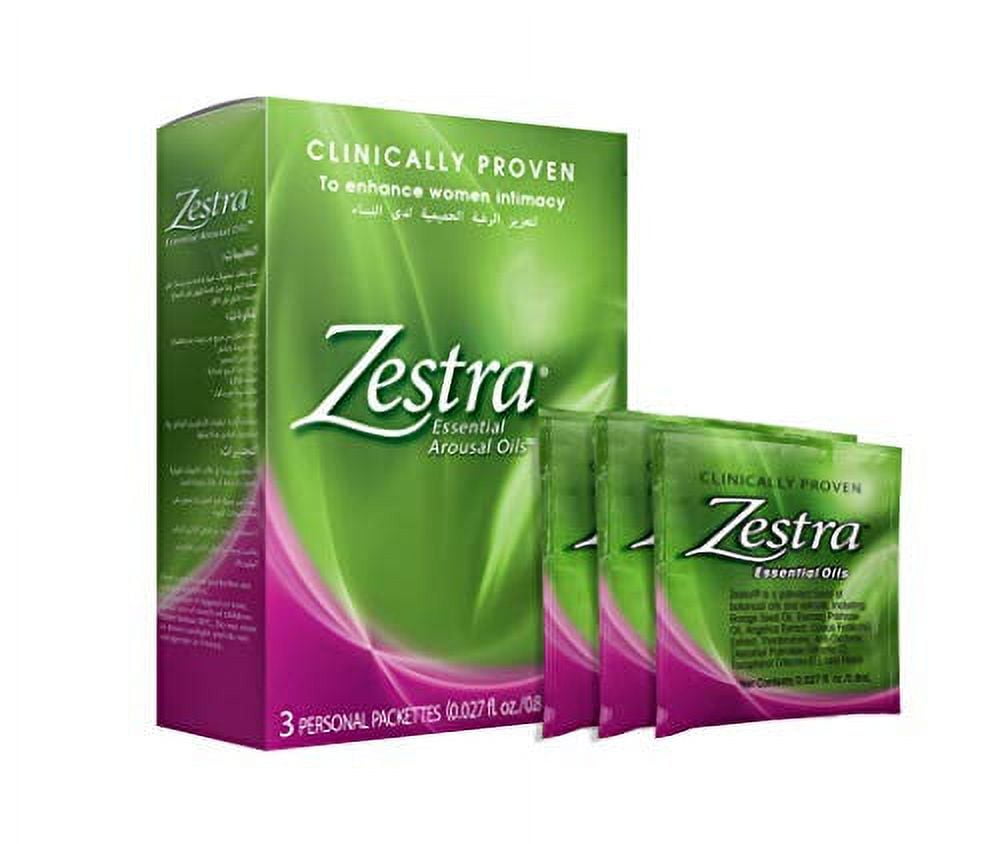 Innovus Pharma Zestra Essential Arousal Oils 3 Pkts