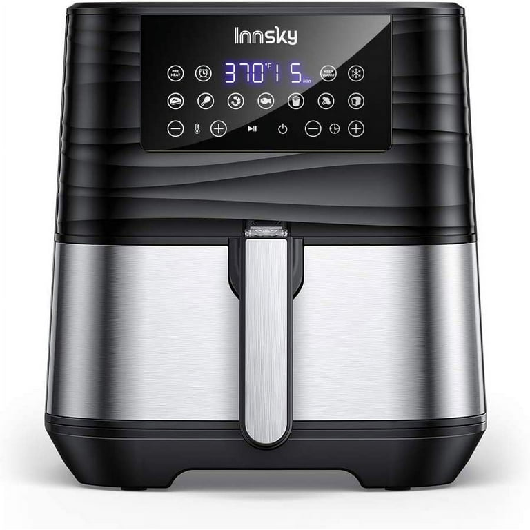 Innsky fryer フライヤー　XL Innsky Air Fryer XL, 5.8 QT, 1700W Electric Stainless Steel