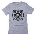 thumbnail image 1 of Innsmouth Rowing Club - Crew Design Men's Grey T-Shirt, 1 of 2
