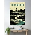 thumbnail image 1 of Innsmouth. Vintage Lovecraftian Travel Poster Poster Wall Art, Modern Wall Decor For Living Room Bedroom, 8x12 UNFRAMED, 1 of 3