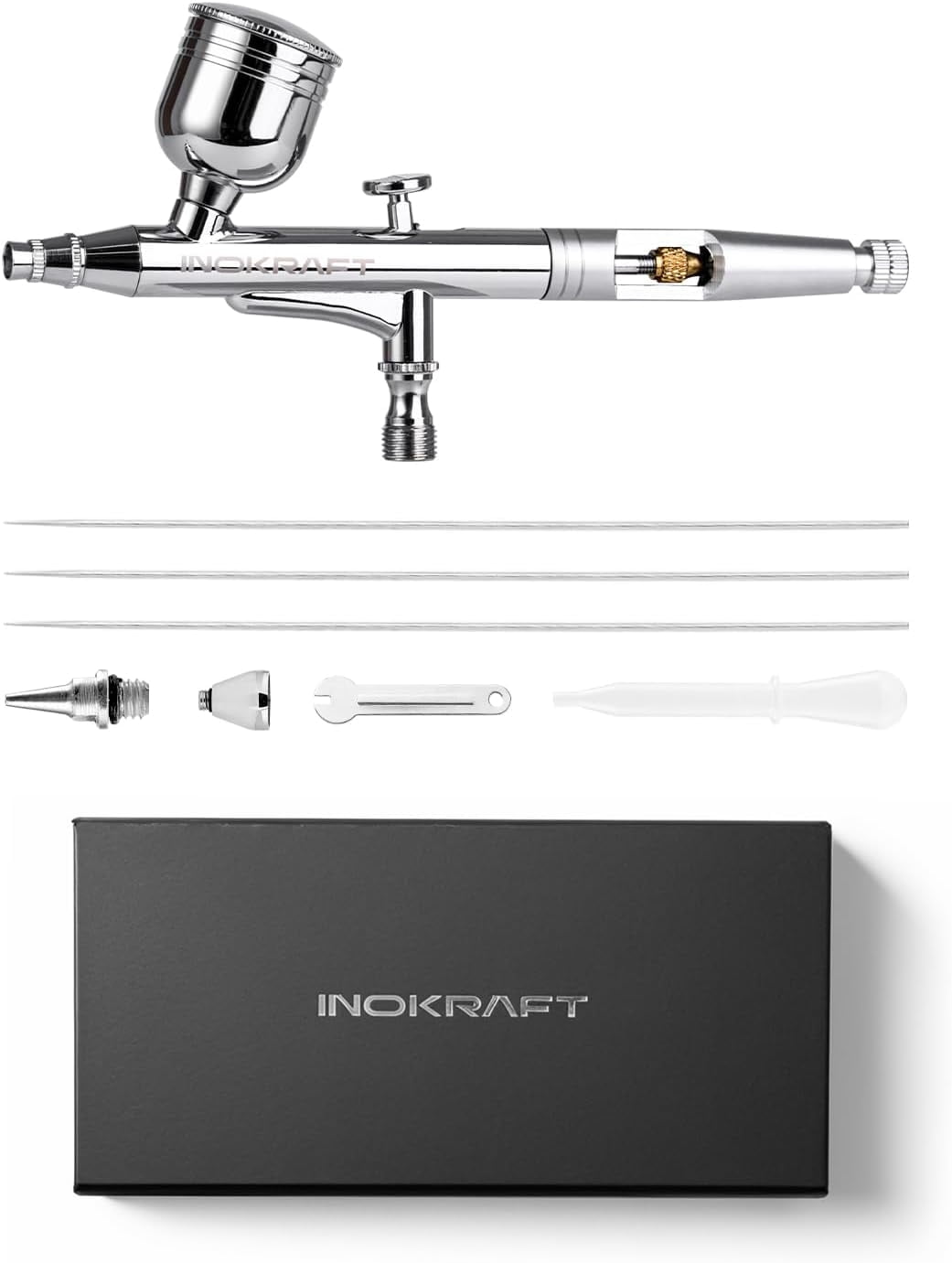 InoKraft Dual-Action Gravity Feed Airbrush Sets
