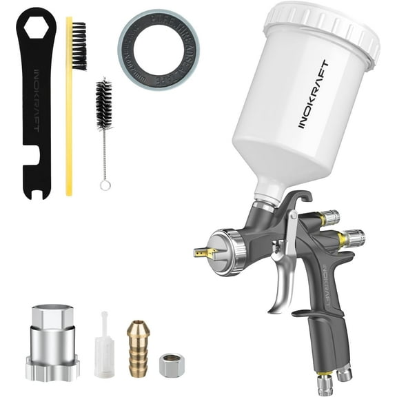 InoKraft D1 LVLP Air Spray Gun Basic/Premium Kit