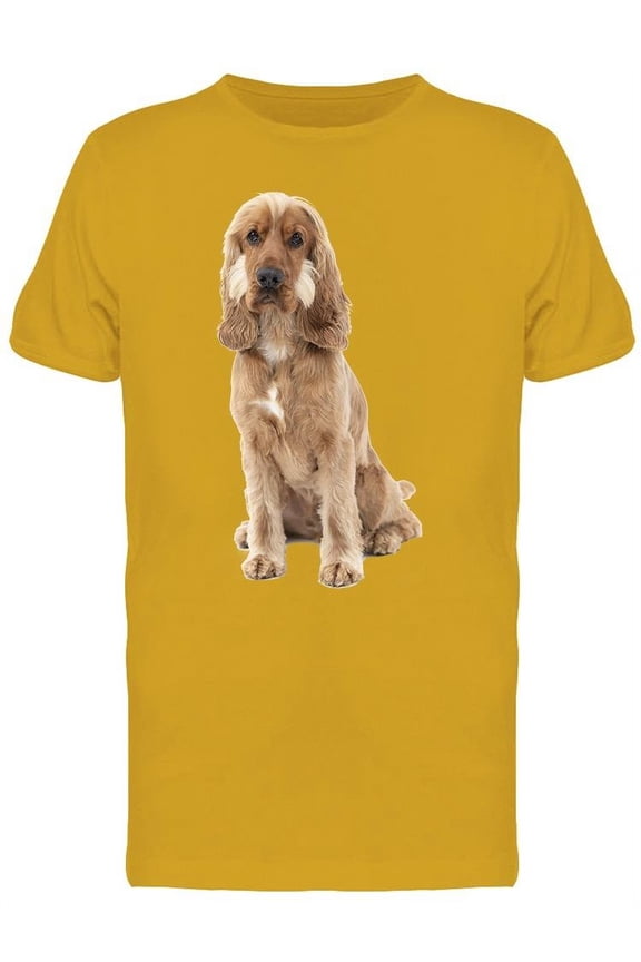 Inocent Golden Cocker T-Shirt Men -Image by Shutterstock, Male Medium