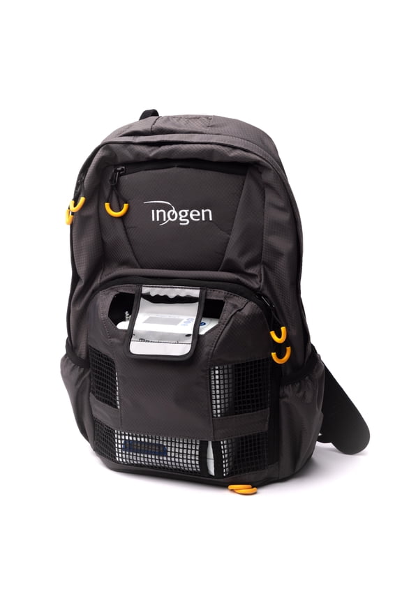 Backpack Protective Travel Backpack for Inogen One G4 / Rove 4 Portable Oxygen Concentrators with Ventilated Compartment, Adjustable Straps & Extra Storage