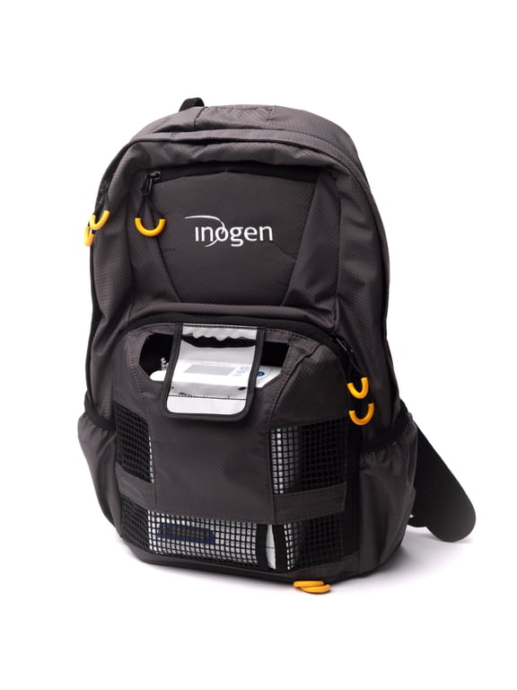 Backpack Protective Travel Backpack for Inogen One G4 / Rove 4 Portable Oxygen Concentrators with Ventilated Compartment, Adjustable Straps & Extra Storage