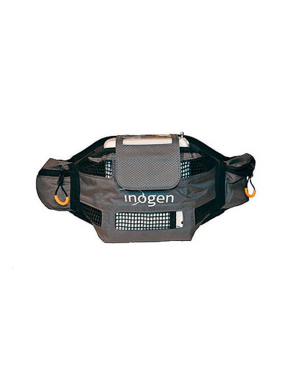 Hip Bag For Inogen One G4, Rove 4 Portable Oxygen Concentrators Waist Pack with Adjustable Belt, Protective Display Cover and Dual Side Pockets