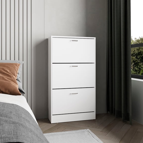 Inola 3-Door Shoe Rack, Shoe Storage, Entryway, Bedroom