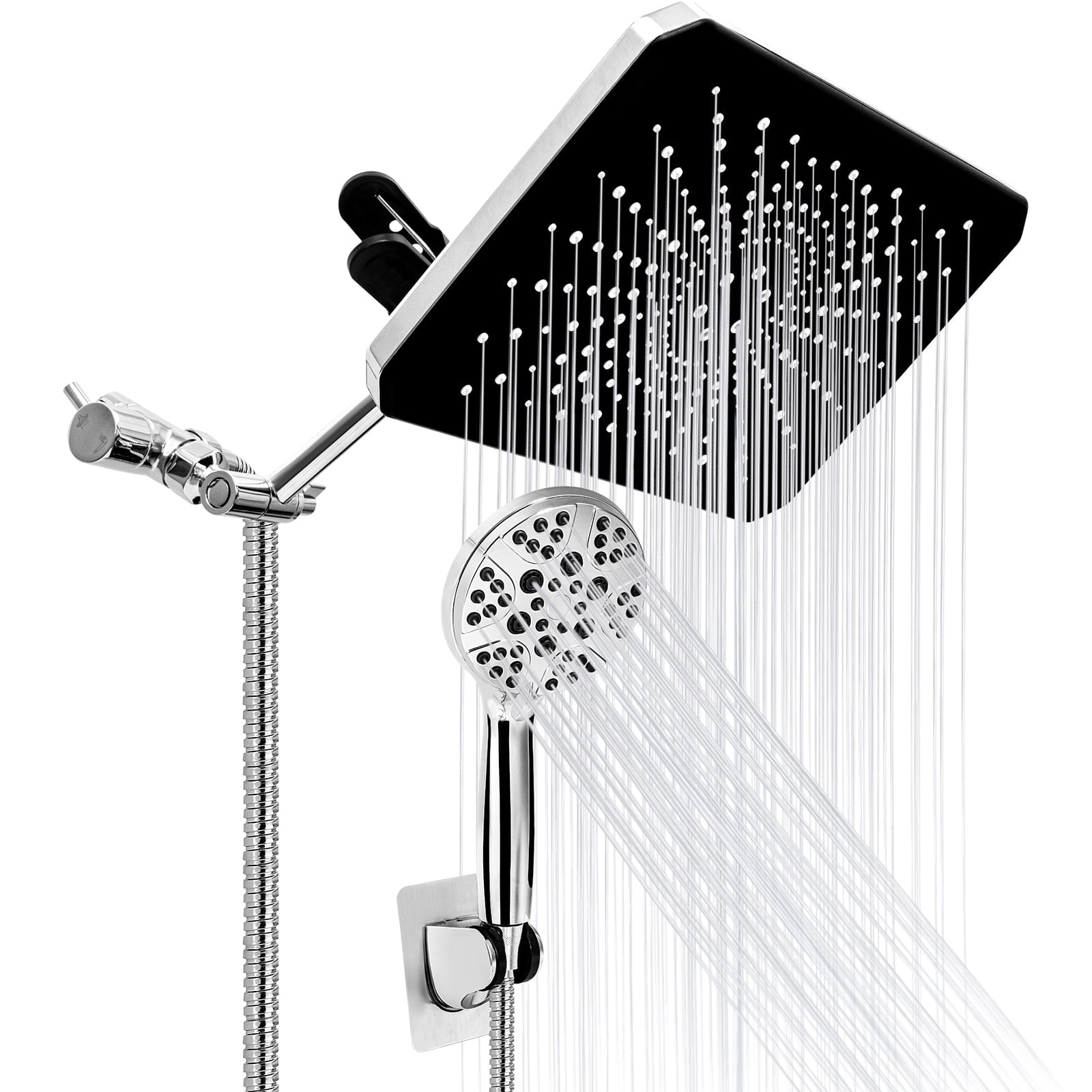 Inolait  Handheld Shower Head High Pressure 7 Function Massage Spa Detachable, hose included