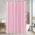 thumbnail image 1 of Inosoo Pink Fabric Shower Curtain Liner, 72"x 72" Cloth Shower Curtain, Water Repellent Shower Liner for Girls & Women, 1 of 10