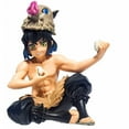 thumbnail image 1 of Inosuke Hashibira Action Figure Eating Rice Balls Series Demon Figures Monster Slayer Ghost Slayer Collection Toys Car Desk Decor, 1 of 8