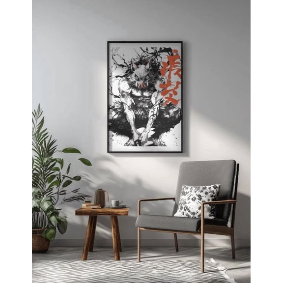 Inosuke Hashibira – Demon Slayer Poster size 24''x36'' GooGate