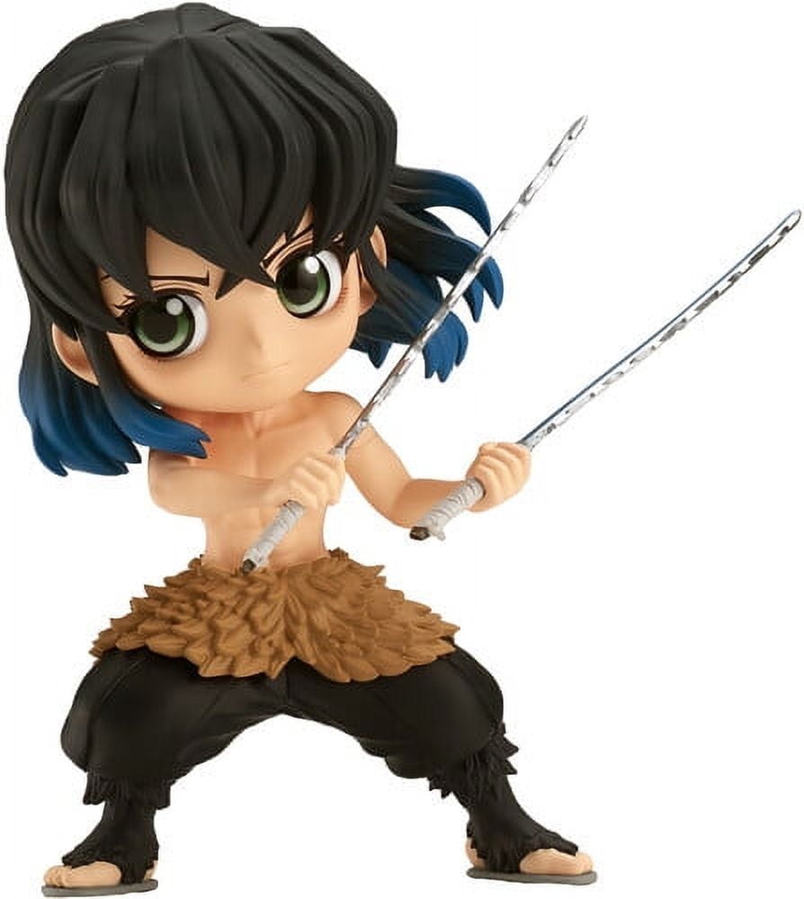 Inosuke Hashibira Q Posket Figure with Dual Swords