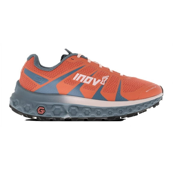 Inov-8 Women's TrailFly Ultra G 300 MAX Trail Running Shoes (Coral/Graphite, 6)
