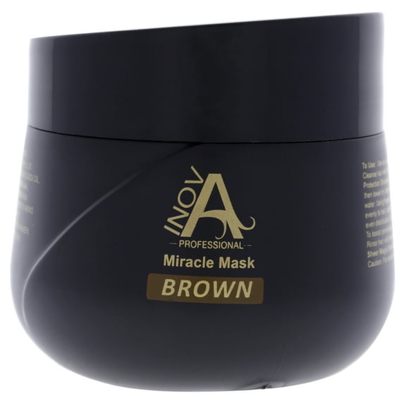 Inova Professional Color Deposit Miracle Mask - Brown for Unisex - 10.2 oz