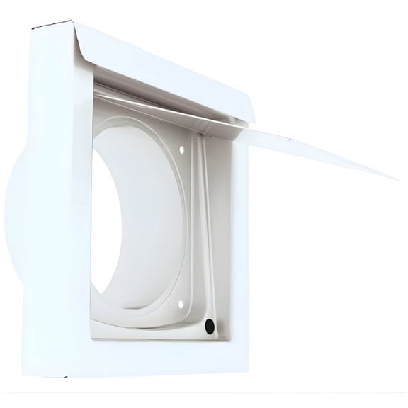 InOvate Premium 6" Steel Wall Vent (White)