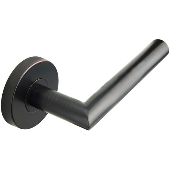 Inox Ra105l462 Frankfurt Privacy Door Lever Set - Bronze