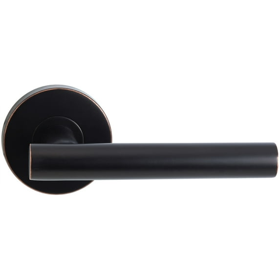 Inox Ra106l461 Copenhagen Passage Door Lever Set - Bronze