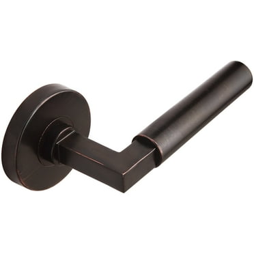Inox Ra221l471 Aurora Passage Door Lever Set - Bronze