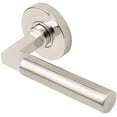 thumbnail image 1 of Inox Ra221l472 Aurora Privacy Door Lever Set - Stainless Steel, 1 of 1