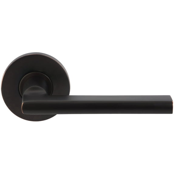 Inox Ra243l461 Sunrise Passage Door Lever Set - Bronze
