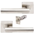thumbnail image 1 of Inox Se105l461 Frankfurt Passage Door Lever Set - Stainless Steel, 1 of 1