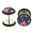 thumbnail image 1 of Inox World Cup Austalia Stainless Steel Earrings, 1 of 1