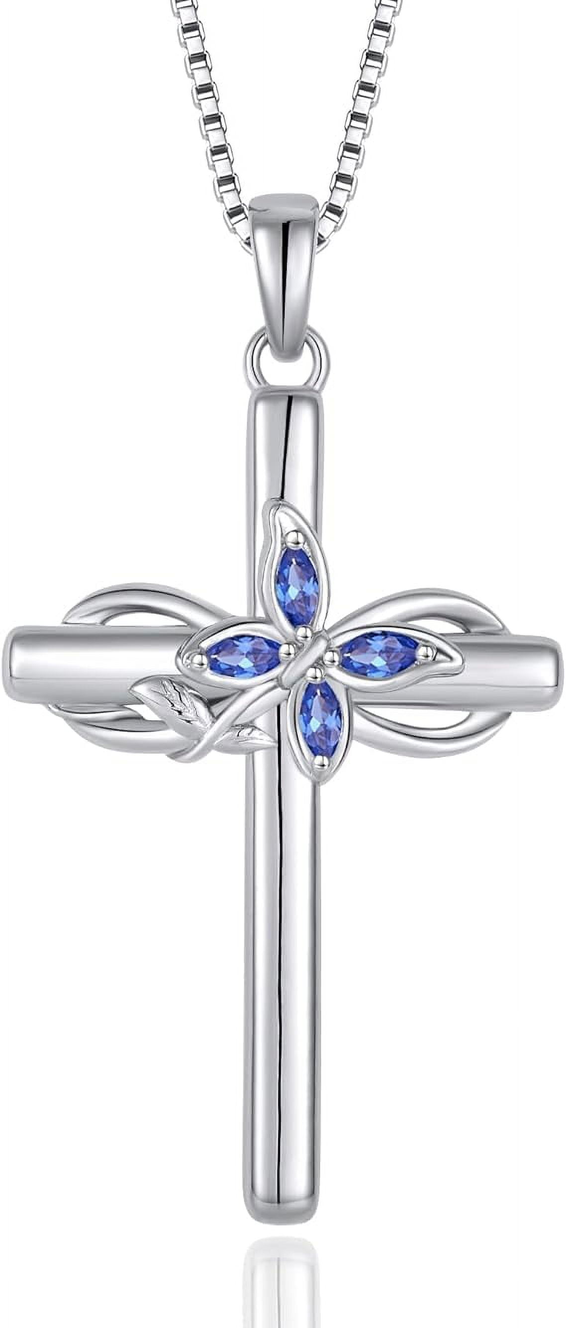 Gioielli Farfalla Con Pietra Portafortuna In Argento 925 - Bracciale Minimal Con Cristallo, Regalo Di Compleanno - 3