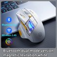 thumbnail image 1 of Inphic A9 Explorer Wireless Gaming Mouse 500mA Battery Level Display Rechargeable Silent Bluetooth Office Mouse For PC Laptop, 1 of 9