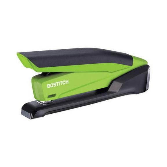 Inpower Spring-Powered Desktop Stapler, 20-Sheet Capacity, Green | Bundle of 2 Each