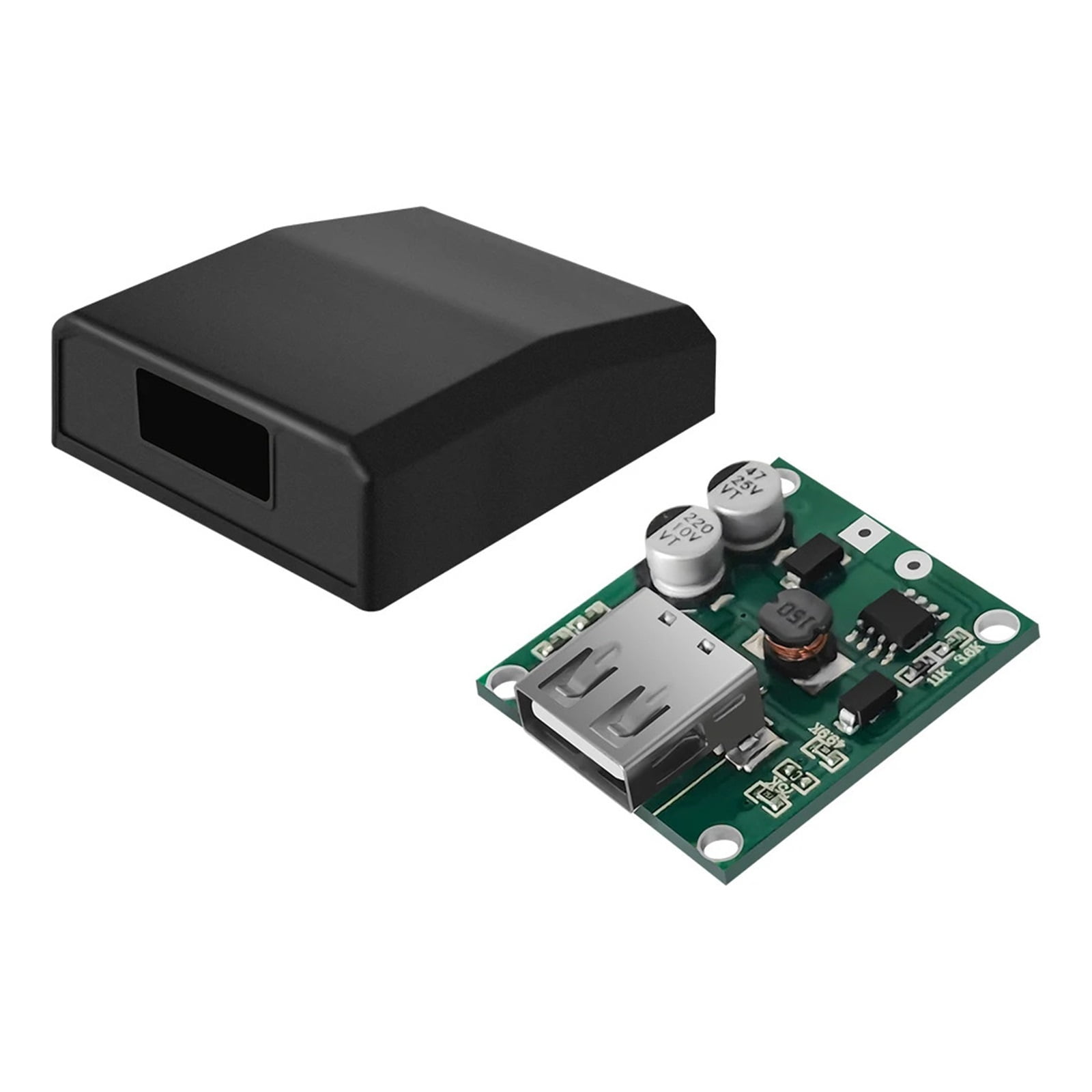 Input 5-18V Output 5V 2A Solar Power Bank USB Charge Voltage Controller ...