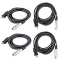 thumbnail image 1 of Input Adapter Cable Cord USB 1.1/2.0 Microphone Mic Link Durable Microphone Link Windows 7/VISTA/XP/2000 USB To XLR, 1 of 1