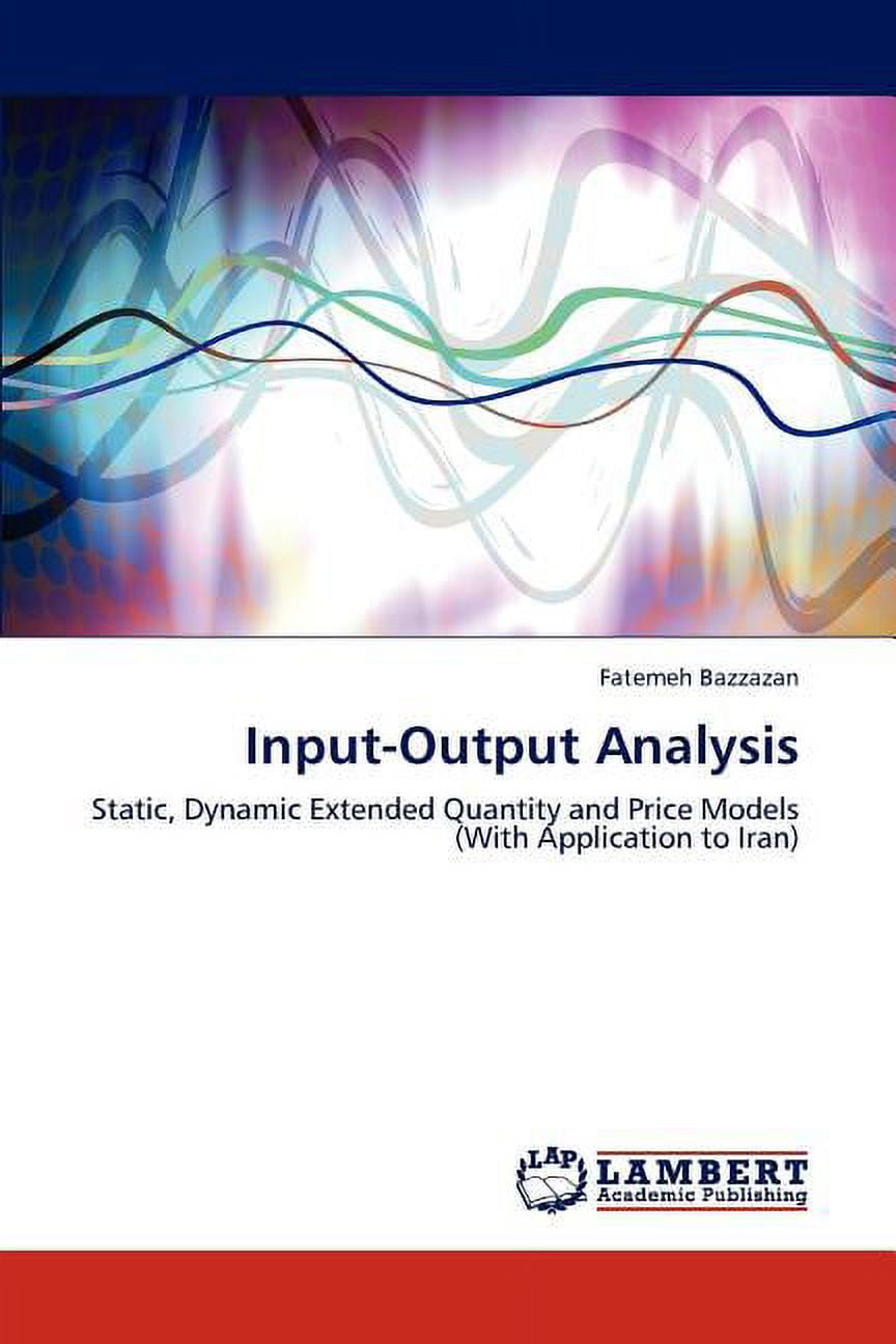Input-Output Analysis (Paperback) - Walmart.com